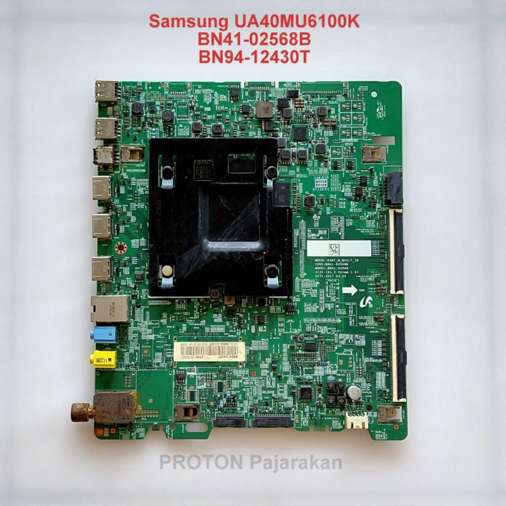 Mainboard LED TV Samsung UA40MU6100 UA40MU6100K UA40MU6100KPXD Matherboard Smart LCD KANT M BUILT IN