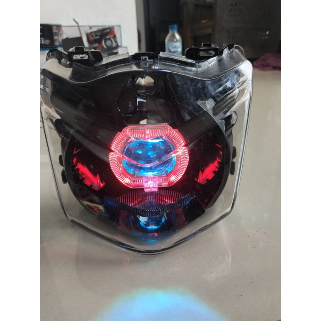 lampu motor beat karbu biled