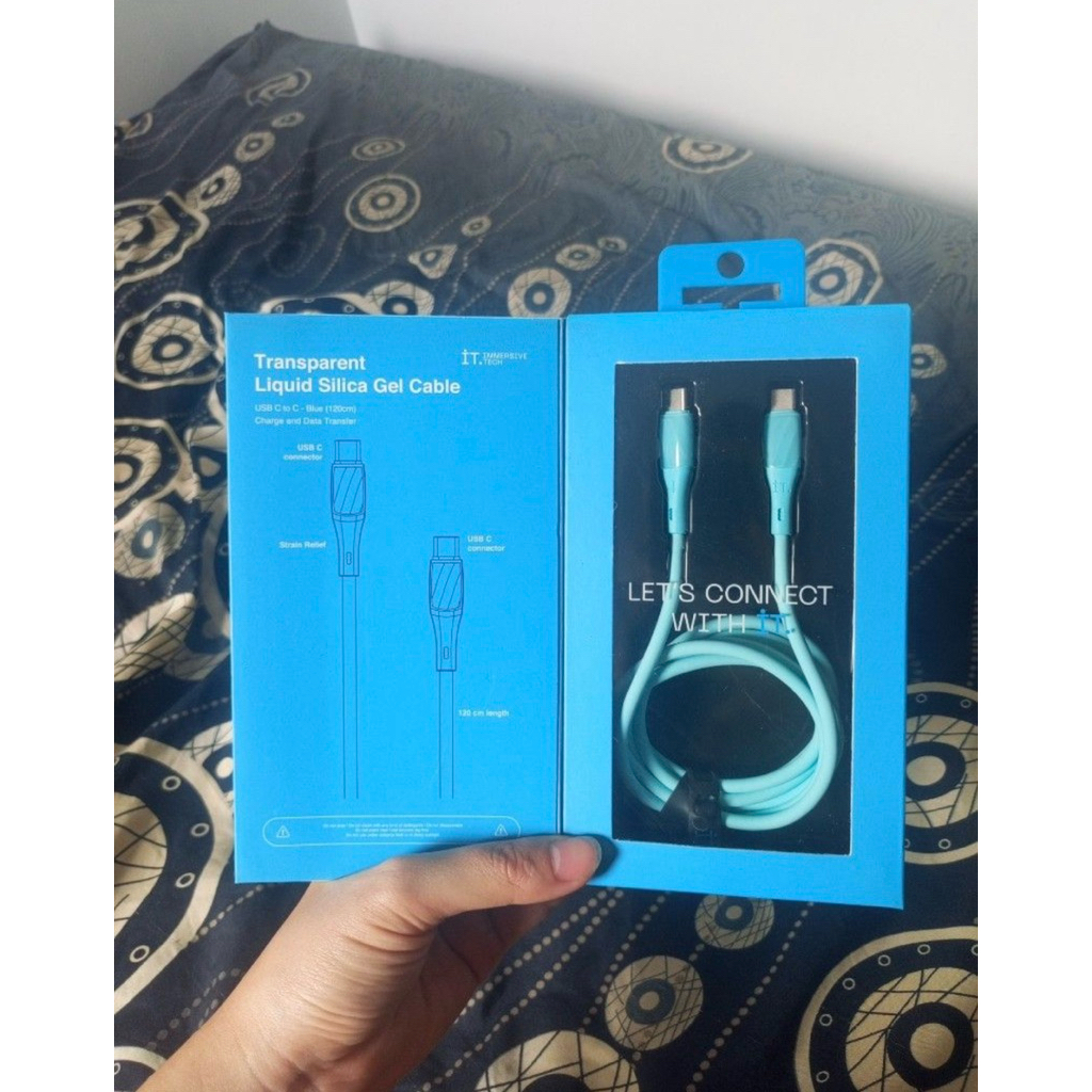 iT Charger Cable Kabel iPhone Original iBox New Segel