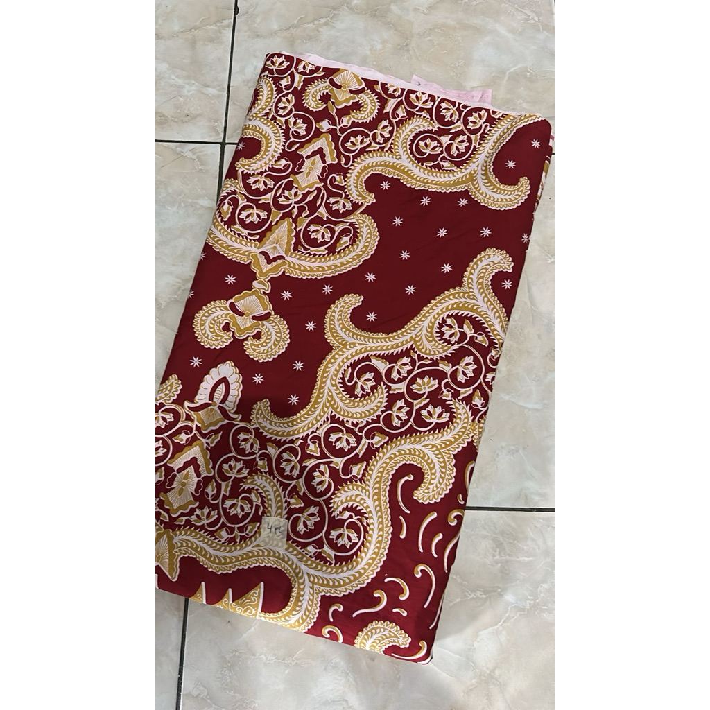Kain/ Bahan Batik Minang Rumah Gadang