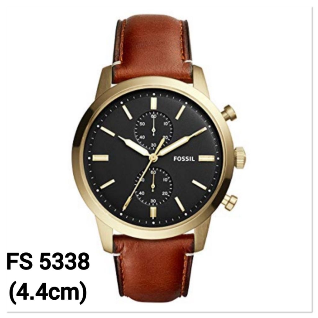 Jam Tangan Pria FS5338 Kulit Stainless Steel