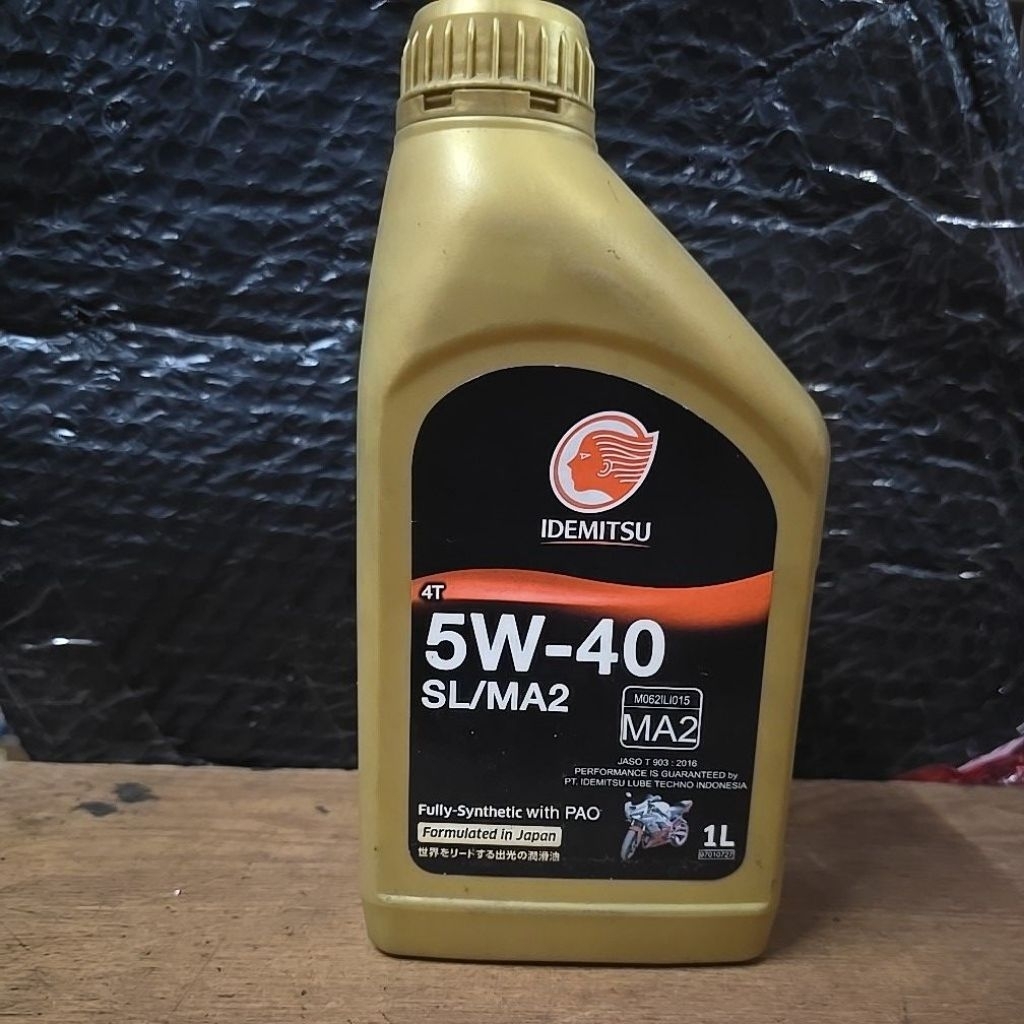 OLI IDEMITSU 5W-40 SL FULL SYNTHETIC 1 LITER