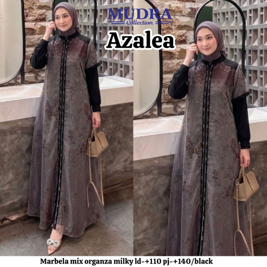 Gamis Mudra Collection / Gamis Terbaru / Gamis Wanita / Gamis Premium / Janah / Azalea / Mudra Hijab
