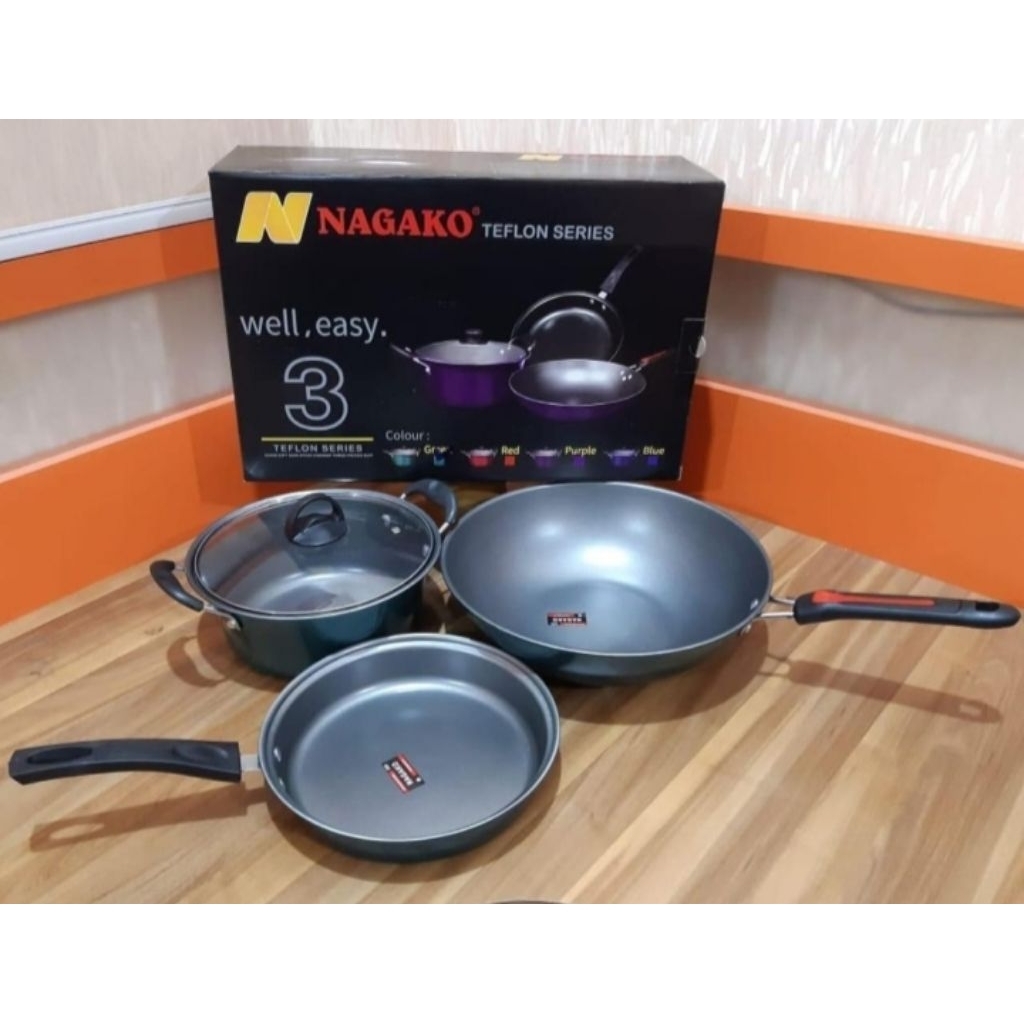 Teflon Set NAGAKO 3in1