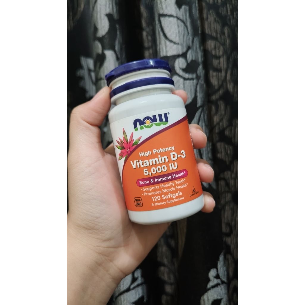 NOW Vitamin D3 5000 IU