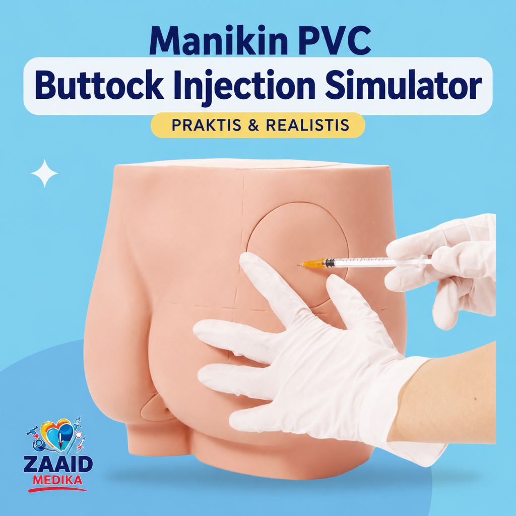 Phantom Manikin Buttock Injection PVC Model / Manikin Bokong Suntik PVC