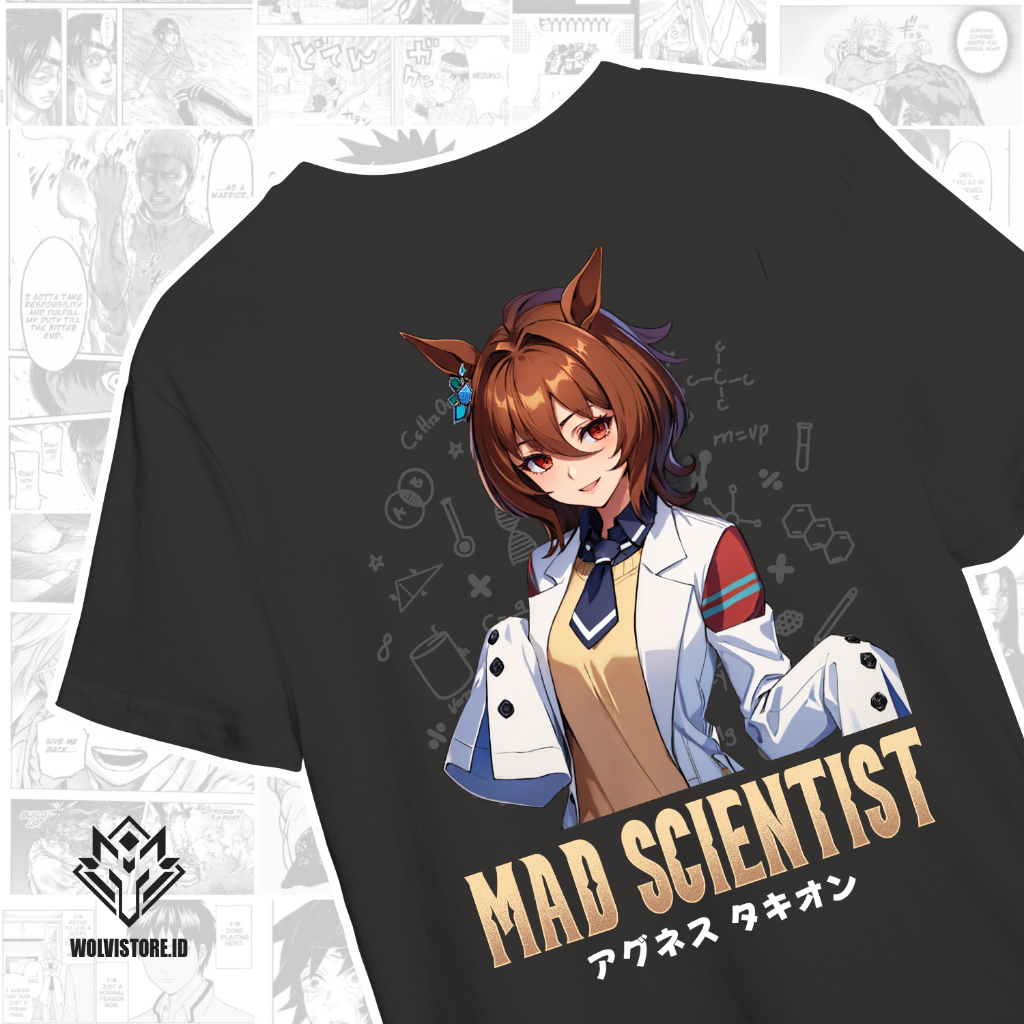 Kaos Agnes Tachyon - T shirt Anime Umamusume WOLVISTORE.ID