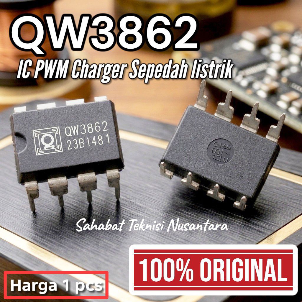 QW3862 IC PWM Charger Sepedah Listrk