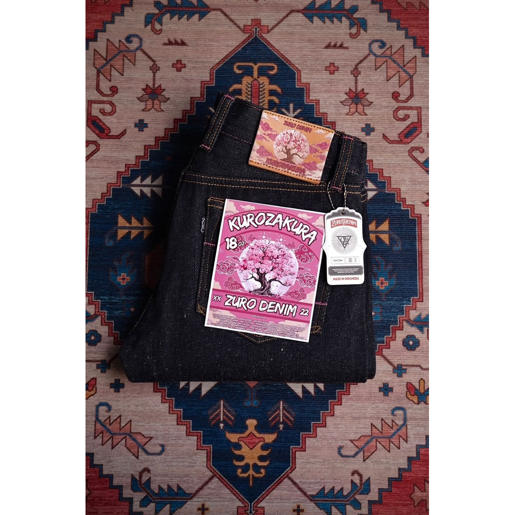 ZURO DENIM - KUROZAKURA 18oz