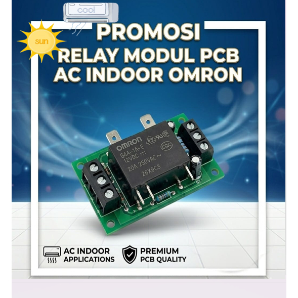 RELAY MODUL PCB AC INDOOR OMRON