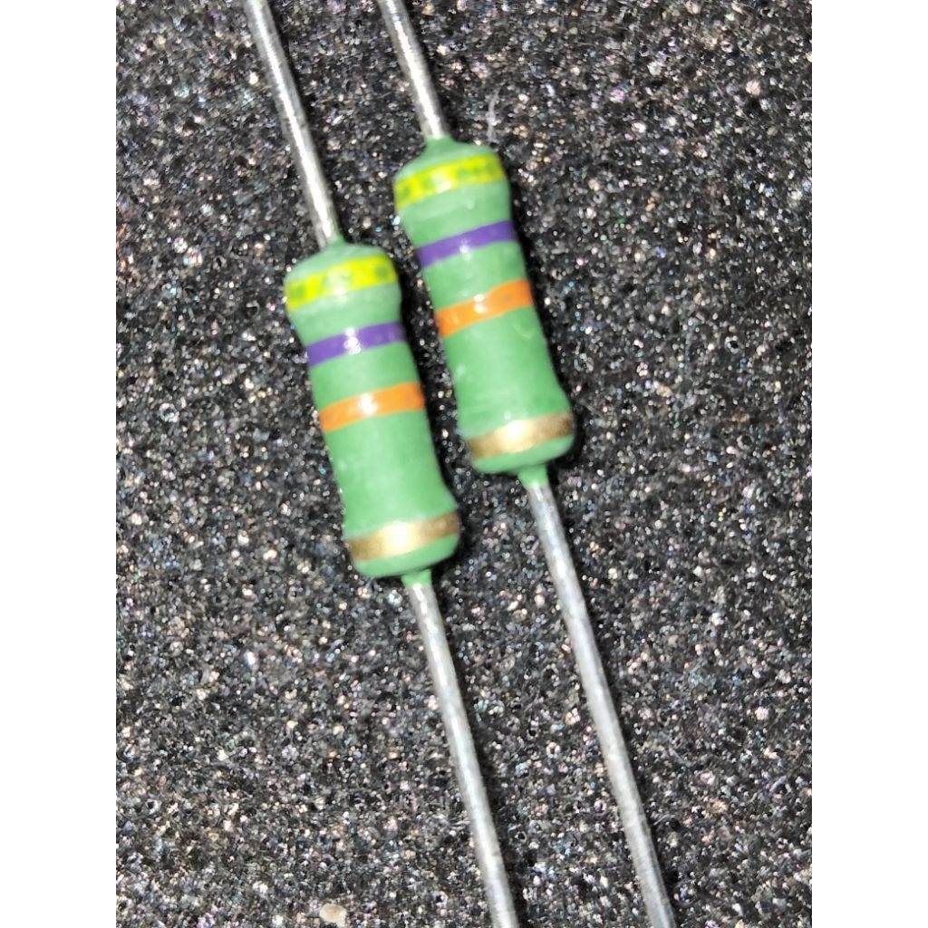 Resistor 47k 2watt body 1watt japan (5pcs)