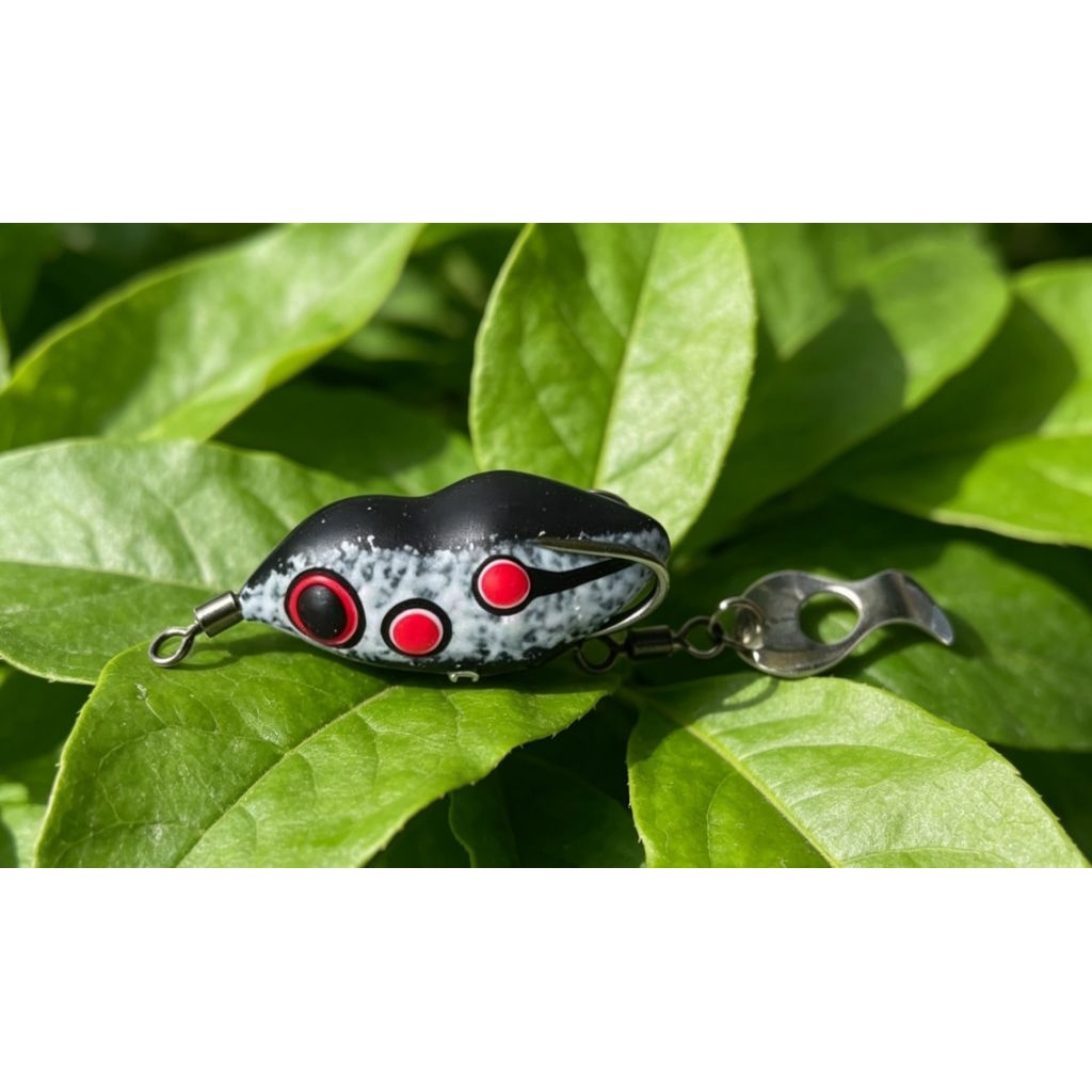 soft frog berisik 3.7cm umpan casting gabus