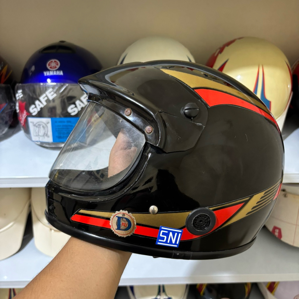 HELM LAWAS, JADUL, KLASIK CAKIL DMI VIGANO ORIGINAL
