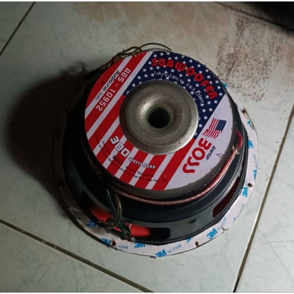 Speaker subwoofer American boss 10 inch