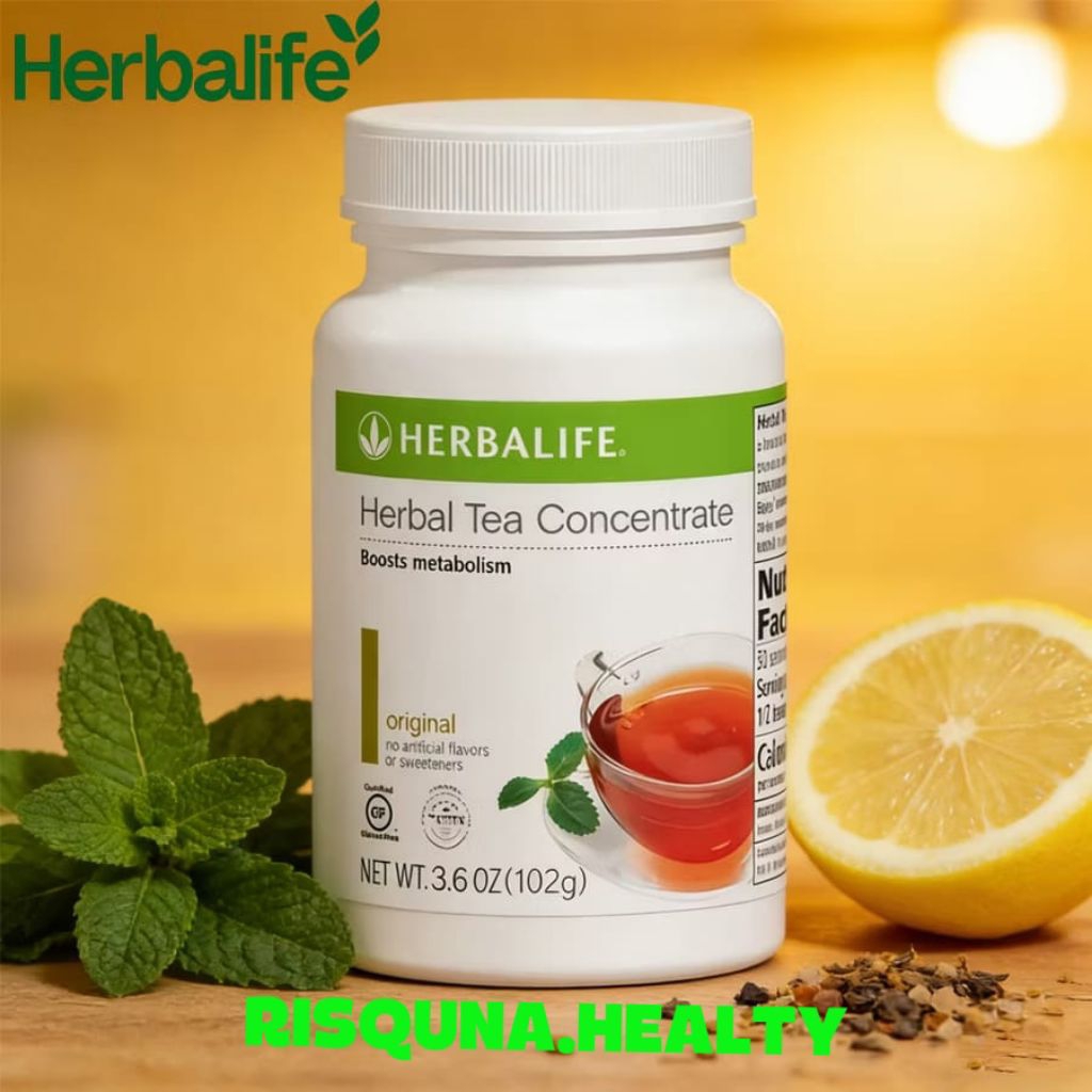 HERBALIFE ORIGINAL TEA HERBALIFE CONCENTRATE PEMBAKAR KALORI/LEMAK 102G