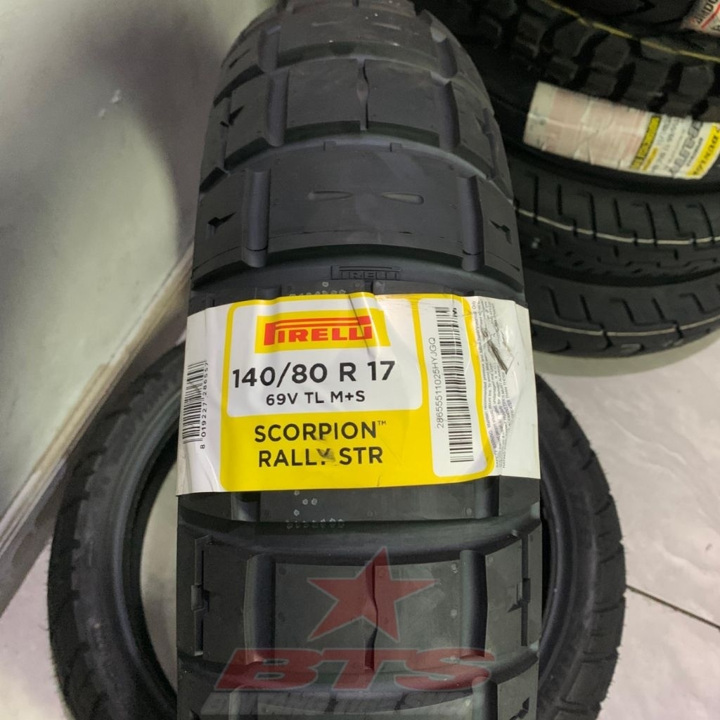 Ban Pirelli Scorpion Rally STR 140/80-17 TL Sport Touring Dual Purpose