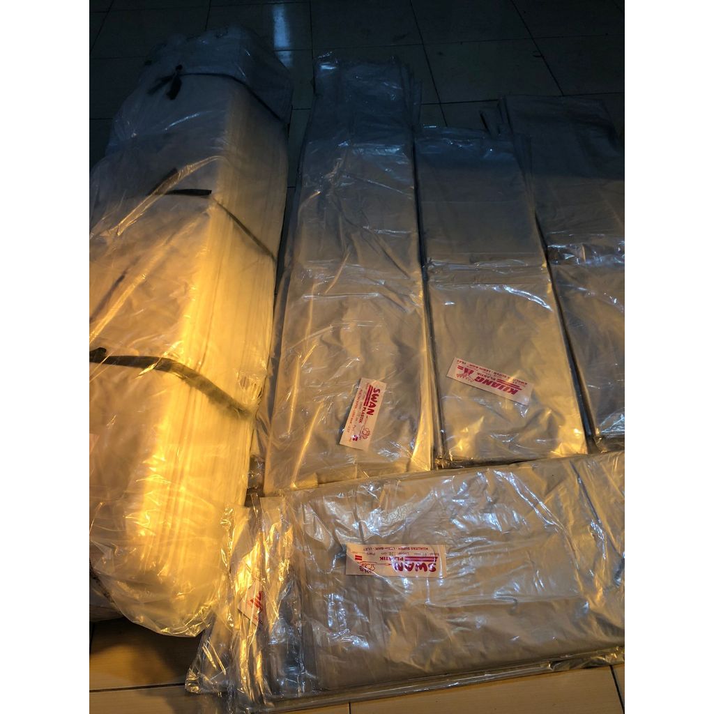Plastik PE COR Panjang 25 Meter Lebar 3 Meter Ketebalan 04mm