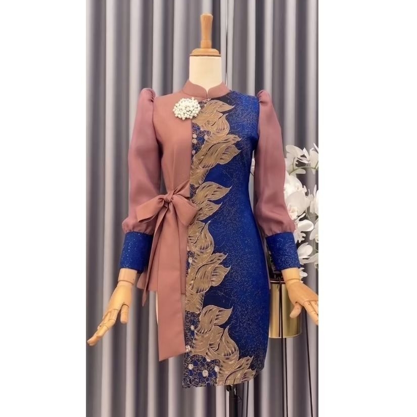 Blus Batik Asri - Blus Batik Wanita - Atasan Batik Wanita