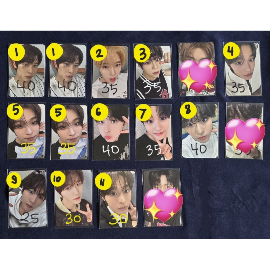 NCT WISH SION RIKU RYO JAEHEE PC PHOTOCARD OFFICIAL