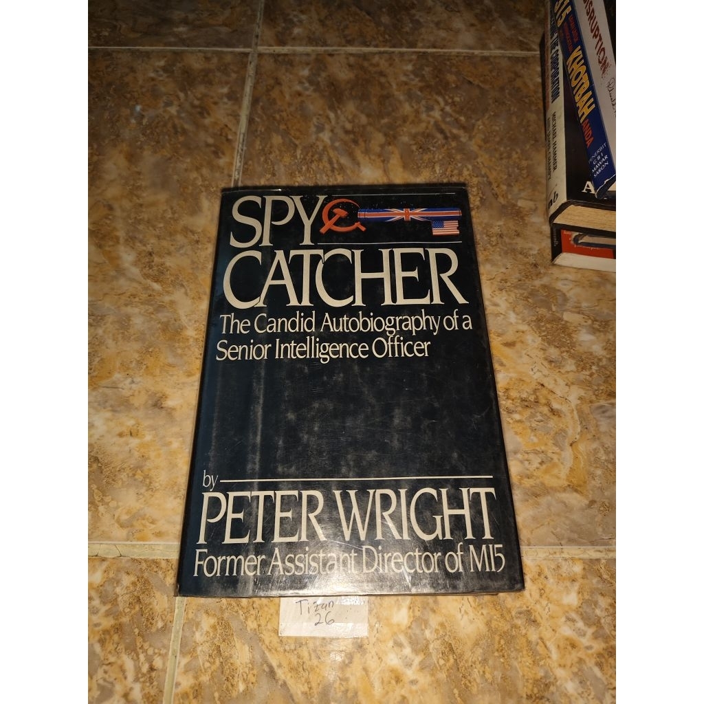 Buku Spy Catcher by Peter Wright