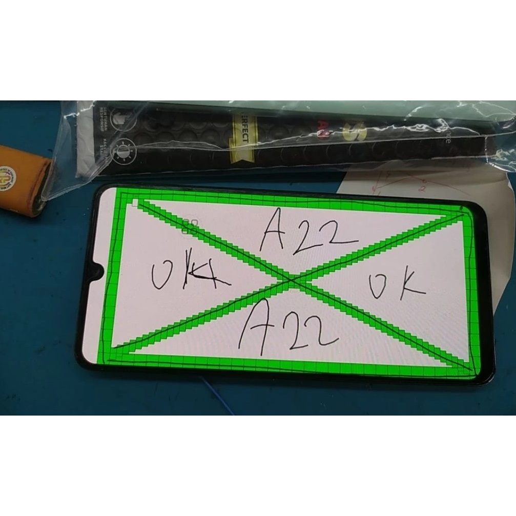 LCD Samsung A22 4G Ori Copotan