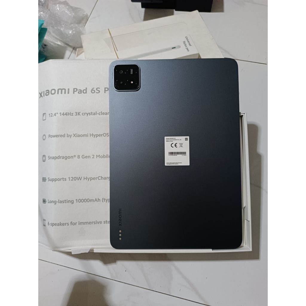 Xiaomi Mi Pad 6s Pro 12.4inch Ram 8/256GB (Second)