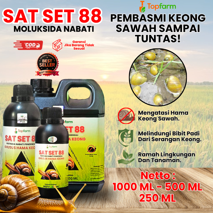 Obat Pembasmi Hama Keong Sawah / Obat Keong Pada Padi / Pestisida Pengendali Hama Keong / Obat Hama 
