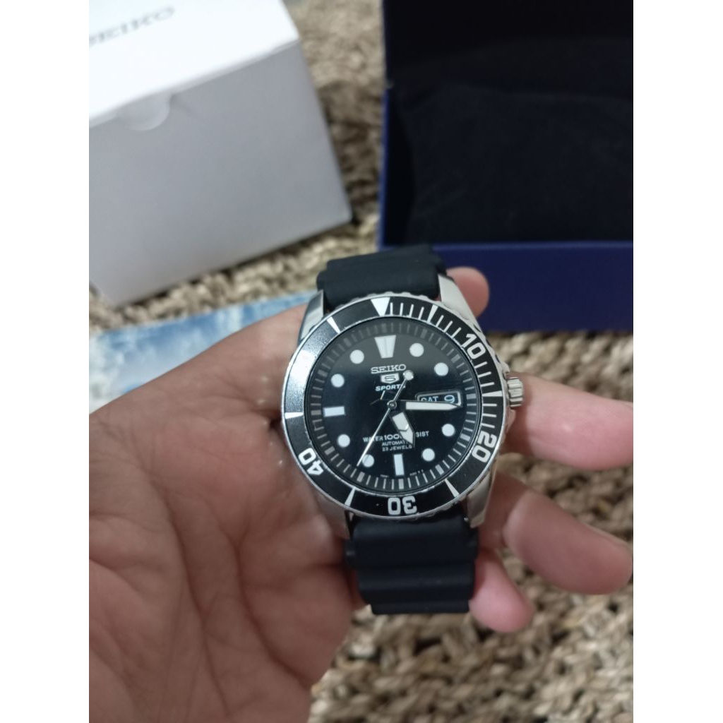 Seiko 5 sea urchin SNZF17K1 7S36 original