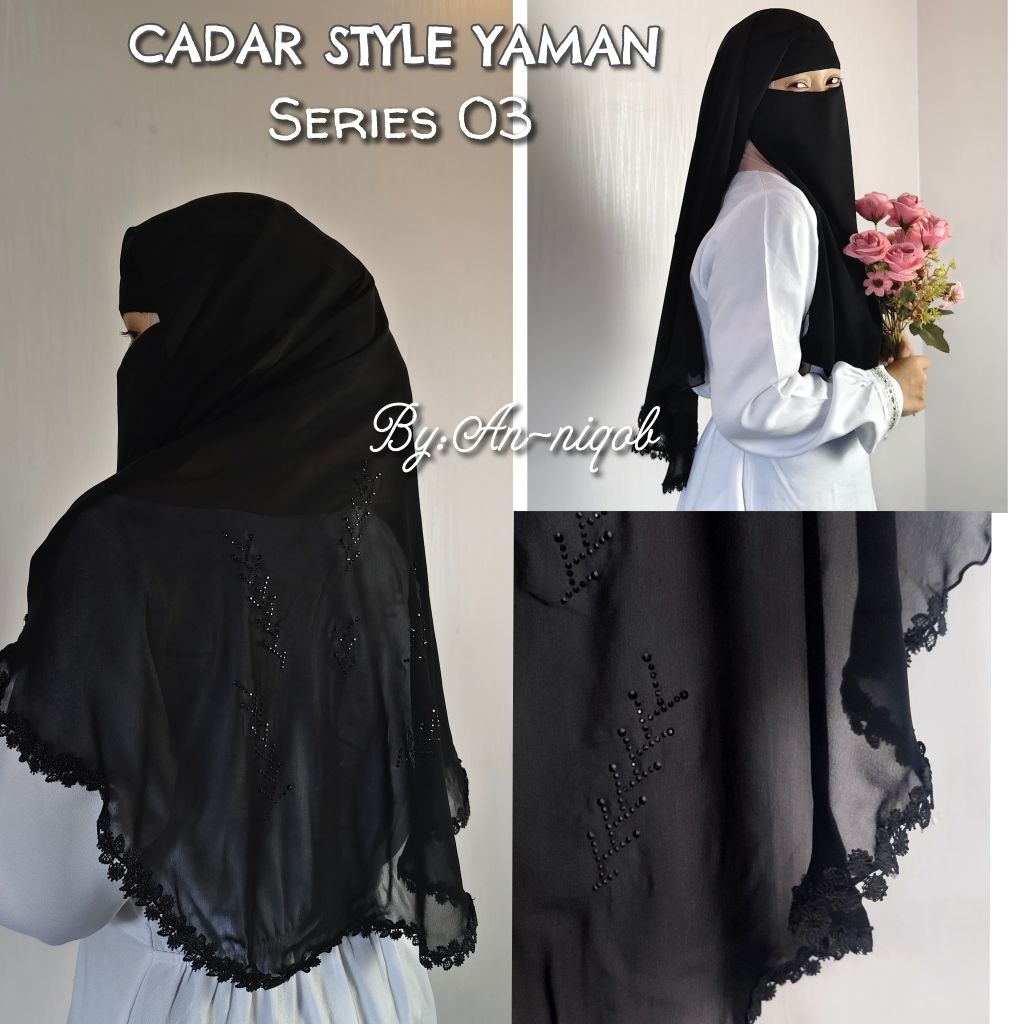 CADAR NIQOB STYLE YAMAN/CADAR TARIM/CADAR HADRAMAUT SIFON ARAB