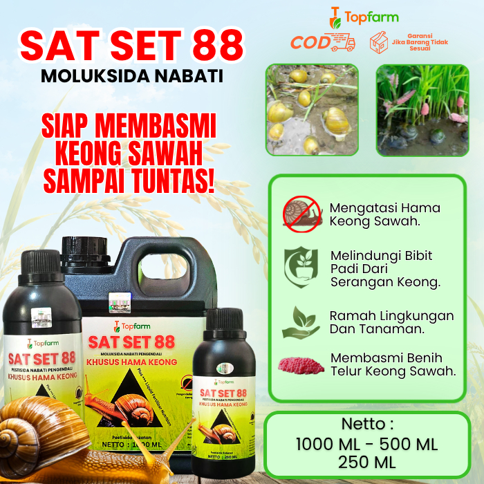 Obat Keong Sawah Semprot / Obat Pembasmi Hama Keong / Obat Hama Keong Racun / Pestisida Pengendali H