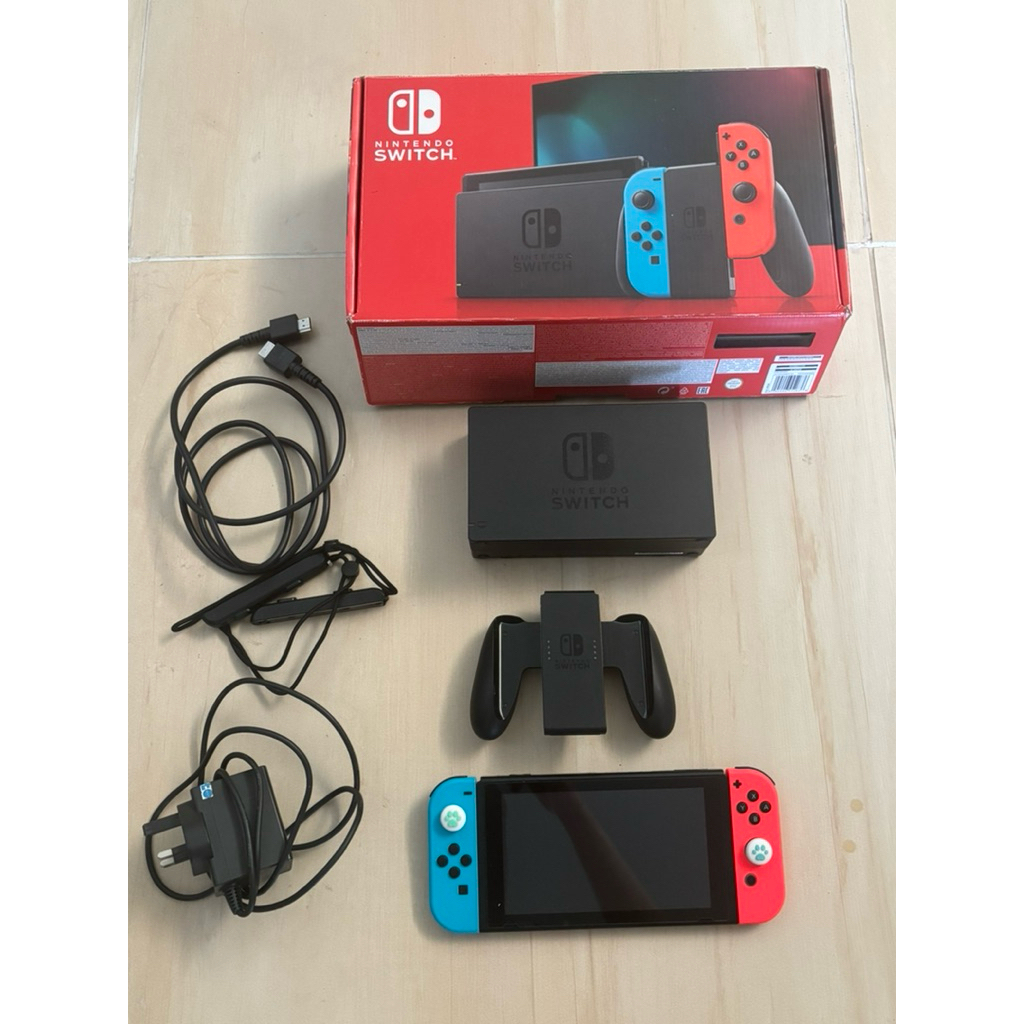 Nintendo Switch v2 OFW second mulus lengkap