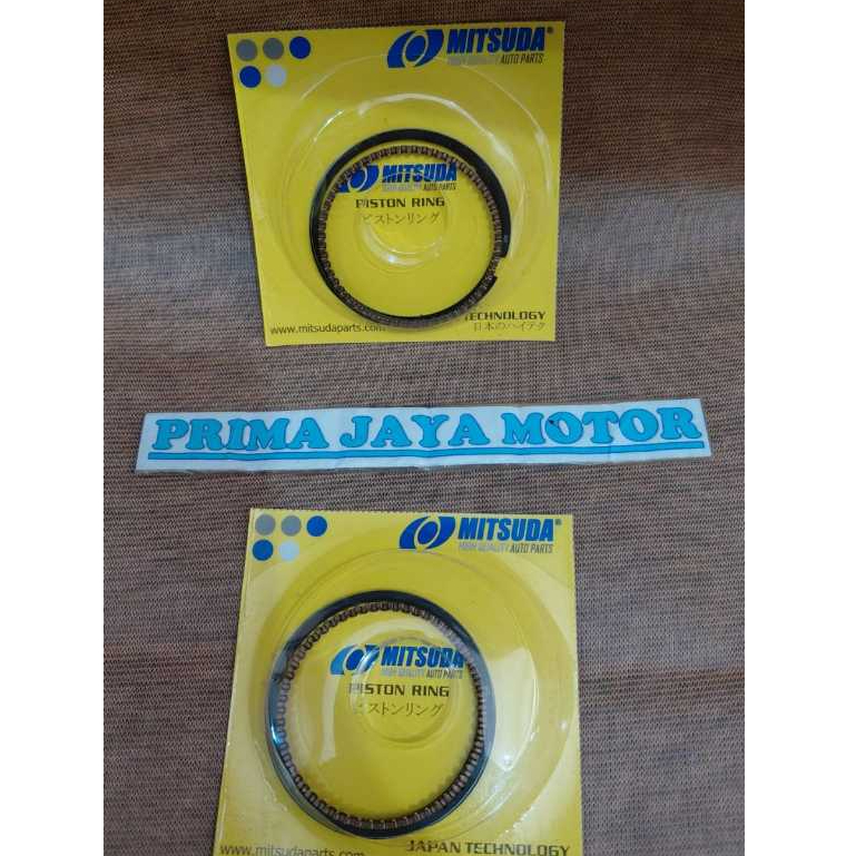 RING SEHER PISTON BEAT KARBU OVERSIZE (STD) MITSUDA