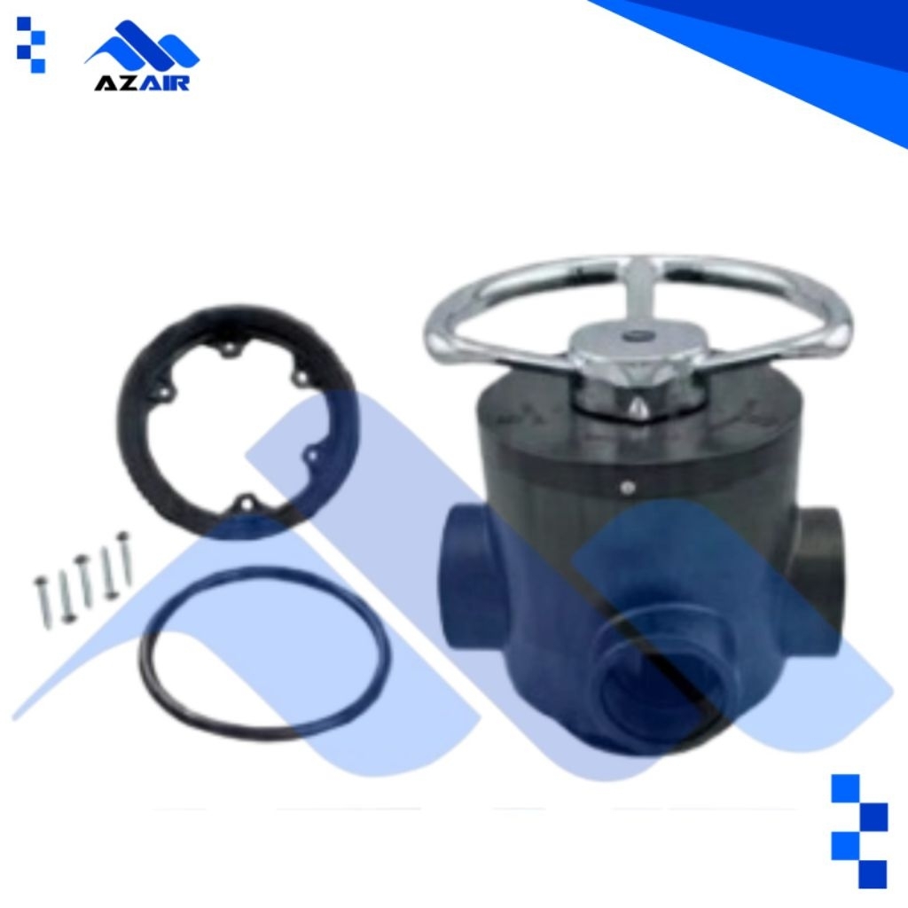 head tabung filter air kelapa tabung 4" + side mount