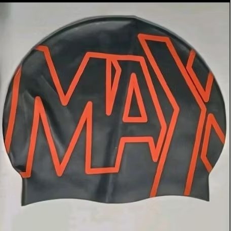 Topi renang max CAMO, MAX bold