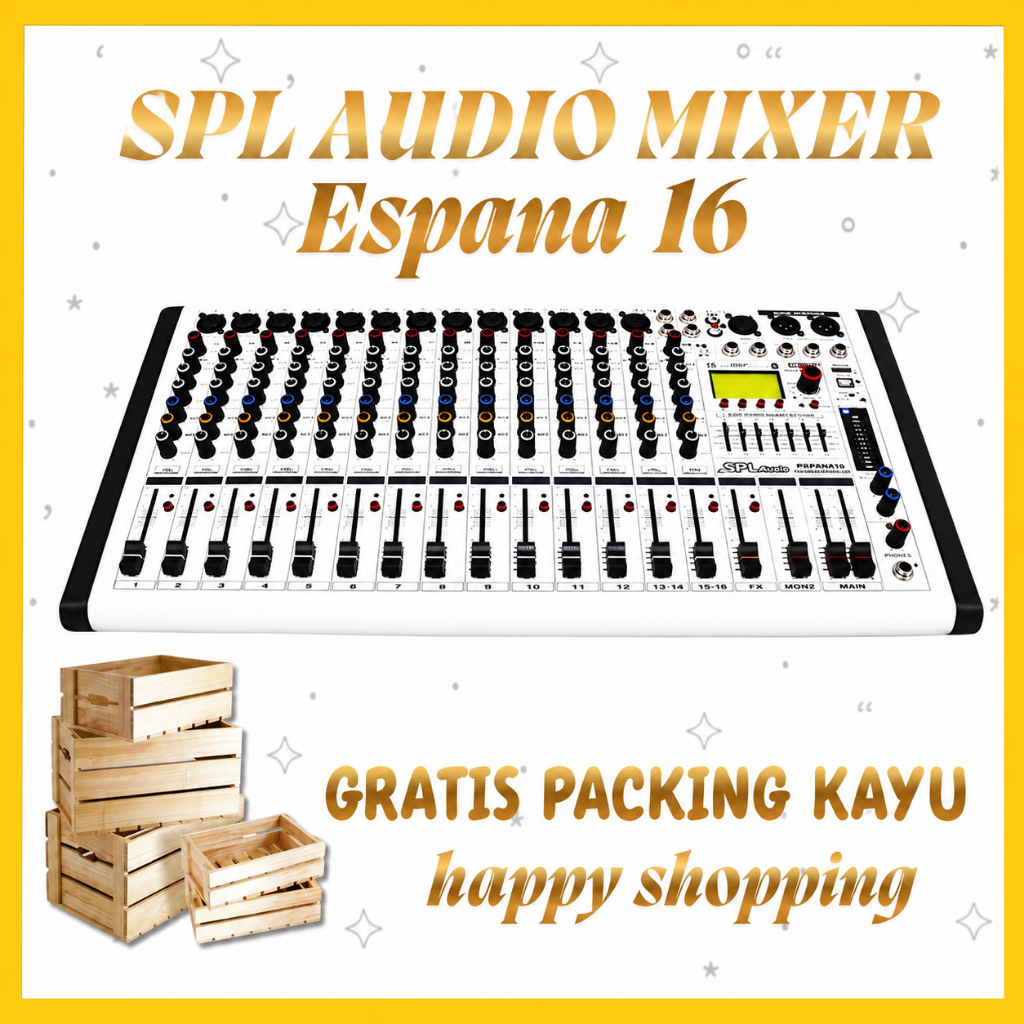 Mixer 16 Channel SPL Audio Espana 16