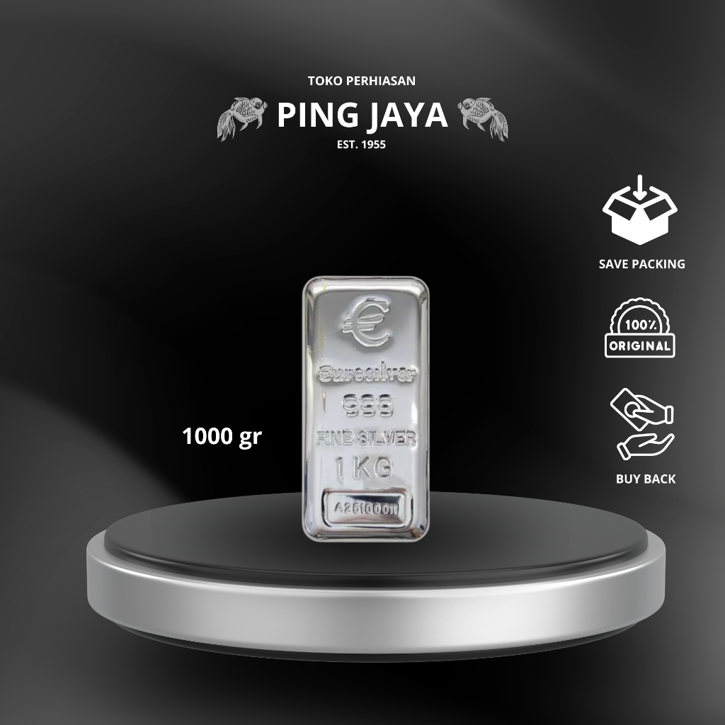 SILVER LOGAM MULIA - EUROSILVER 1000 G