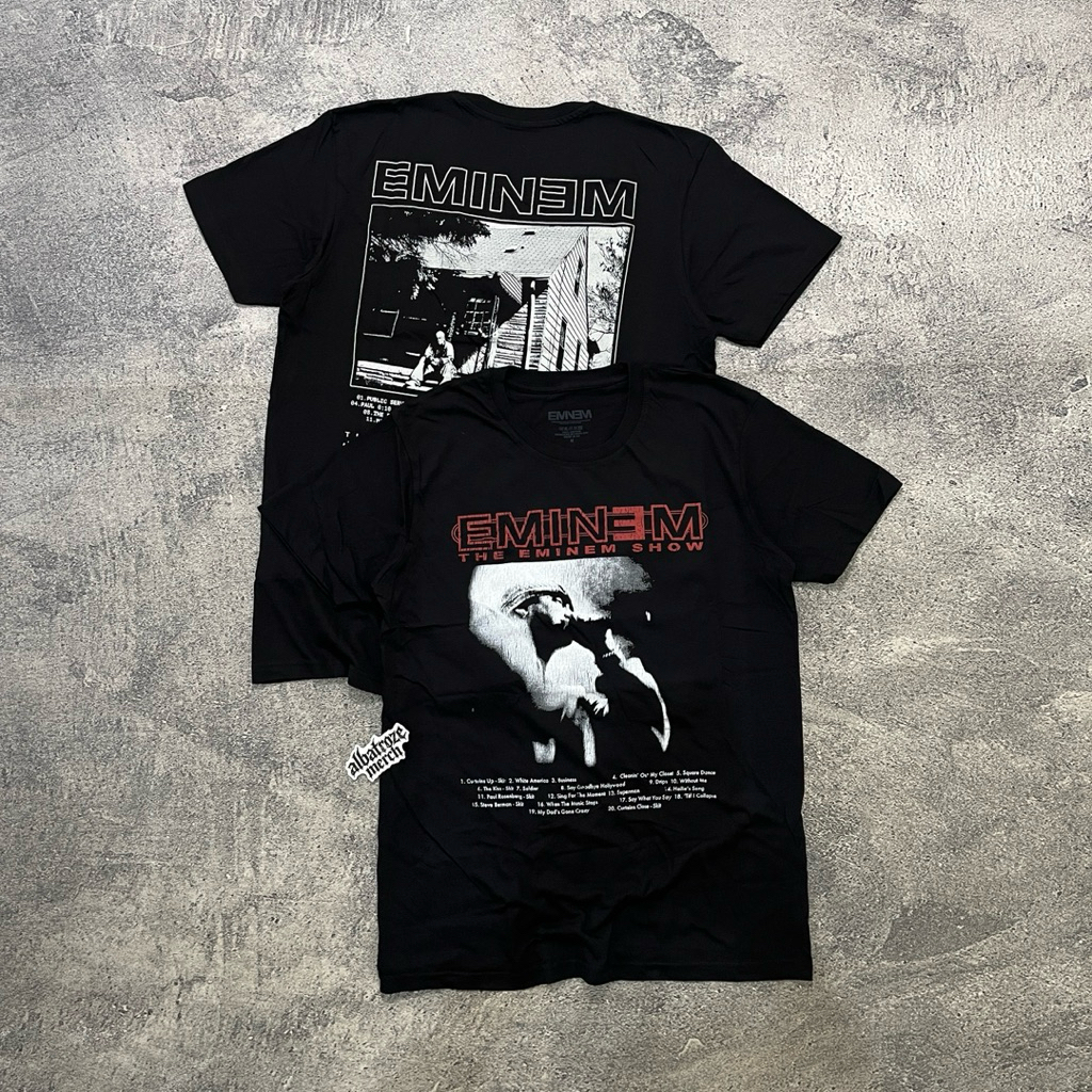 T-SHIRT / KAOS BAND OFFICIAL EMINEM - EMINEM SHOW