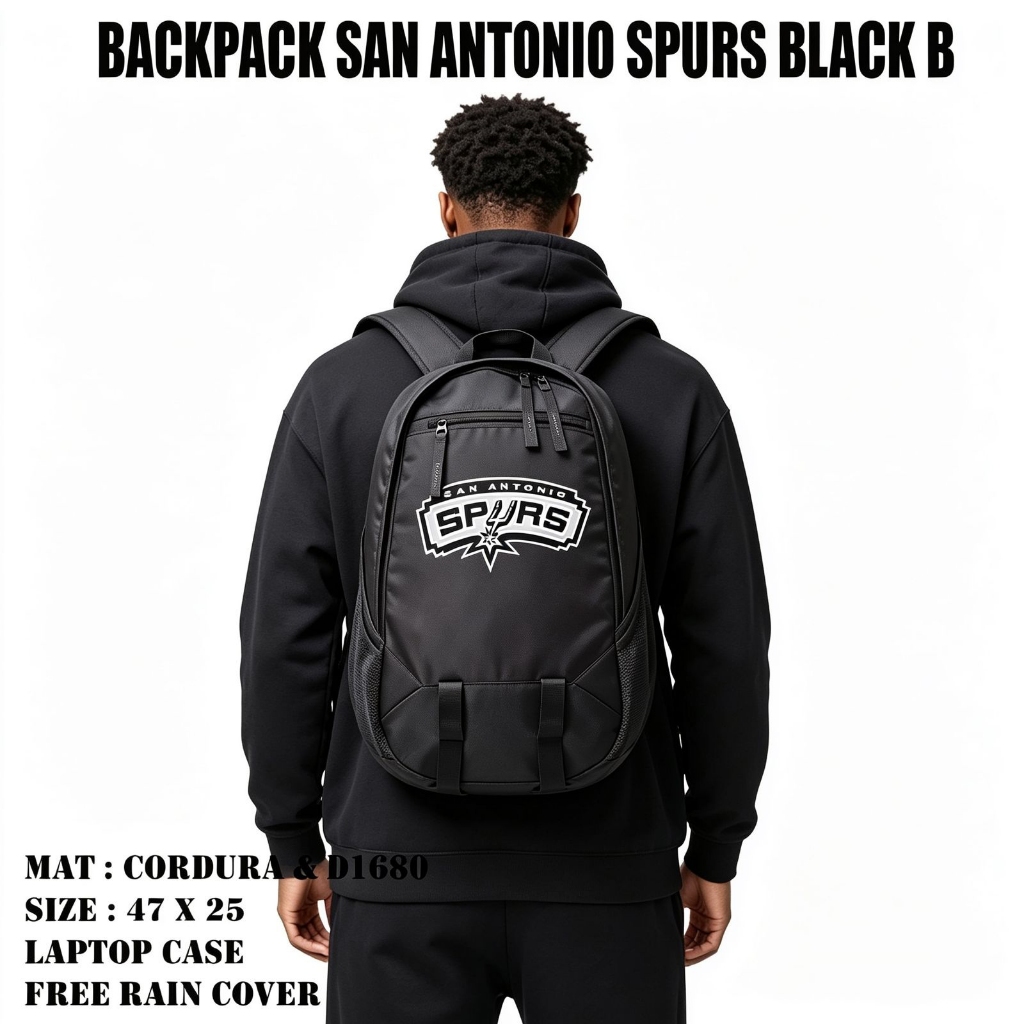 BACKPACK SPURS - TAS RANSEL SAN ANTONIO SPURS - TAS BASKET NBA SPURS