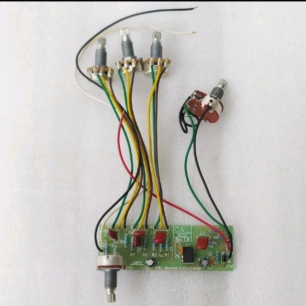Preamp Bass GnL G&L 3 Band BEQ3 Electric Bass Part