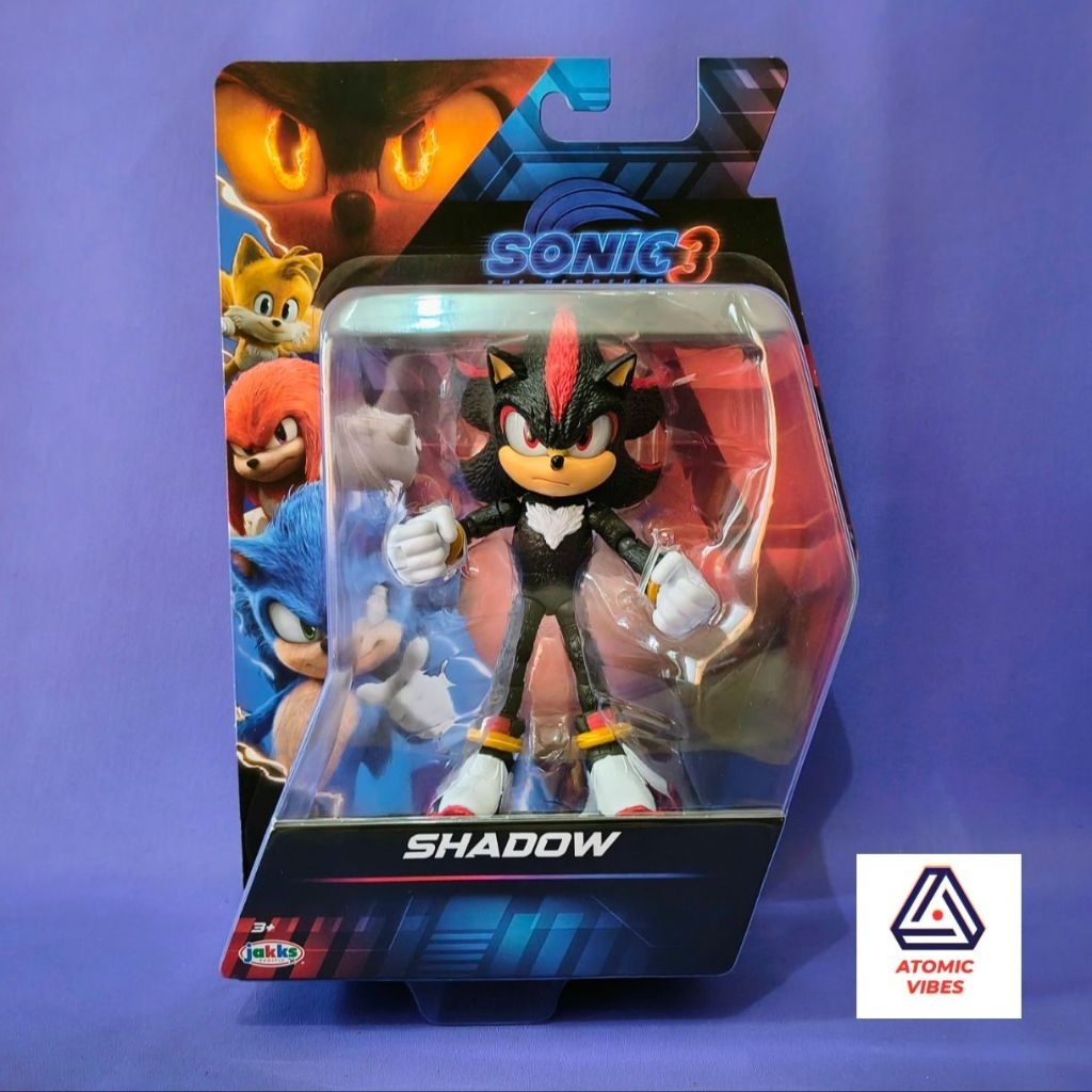 [Ready Stock] Jakks Sonic Movie Shadow The Hedgehog 5" Action Figure