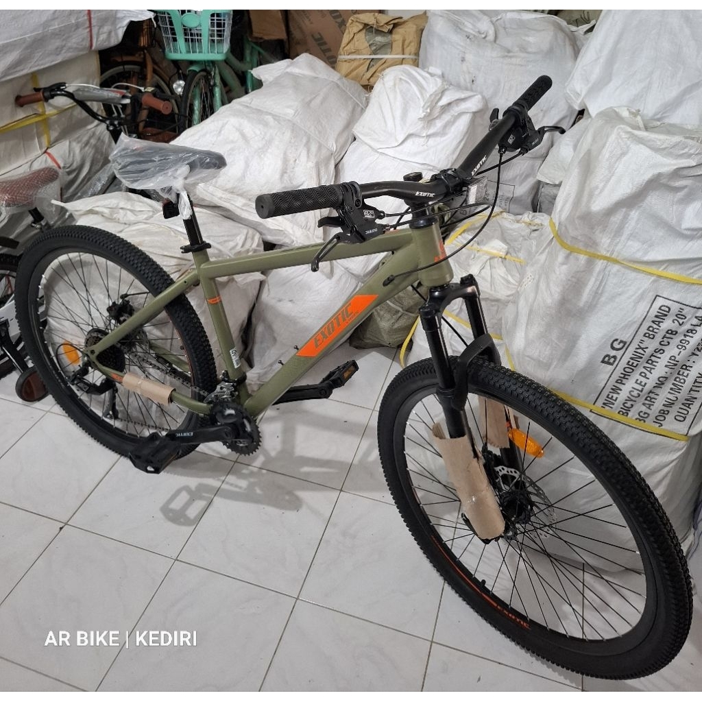 SEPEDA MTB 26 EXOTIC 2635 AF Sepeda Gunung Cakram Fork Lock
