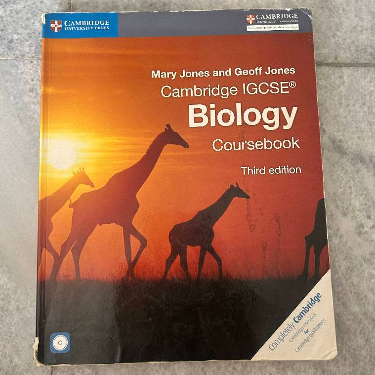 Cambridge IGCSE Biology Coursebook Third Edition/ Textbook/IGCSE/Preloved