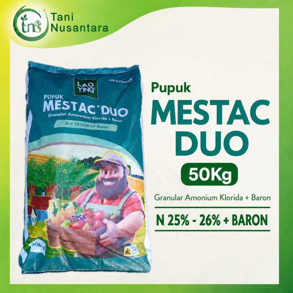 Pupuk MESTAC DUO 50Kg Granular Ammonium Klorida + Baron