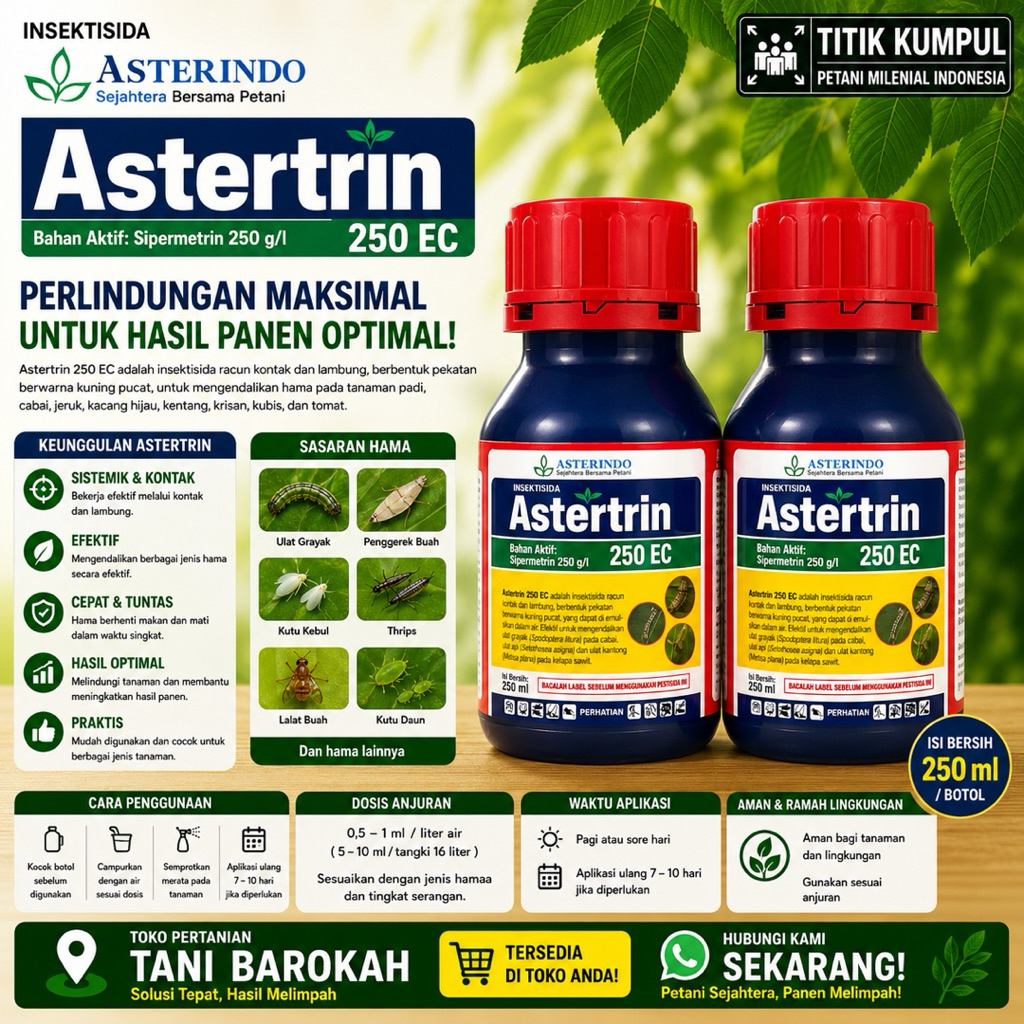 Insektisida ASTERTRIN 250 EC 200 ml