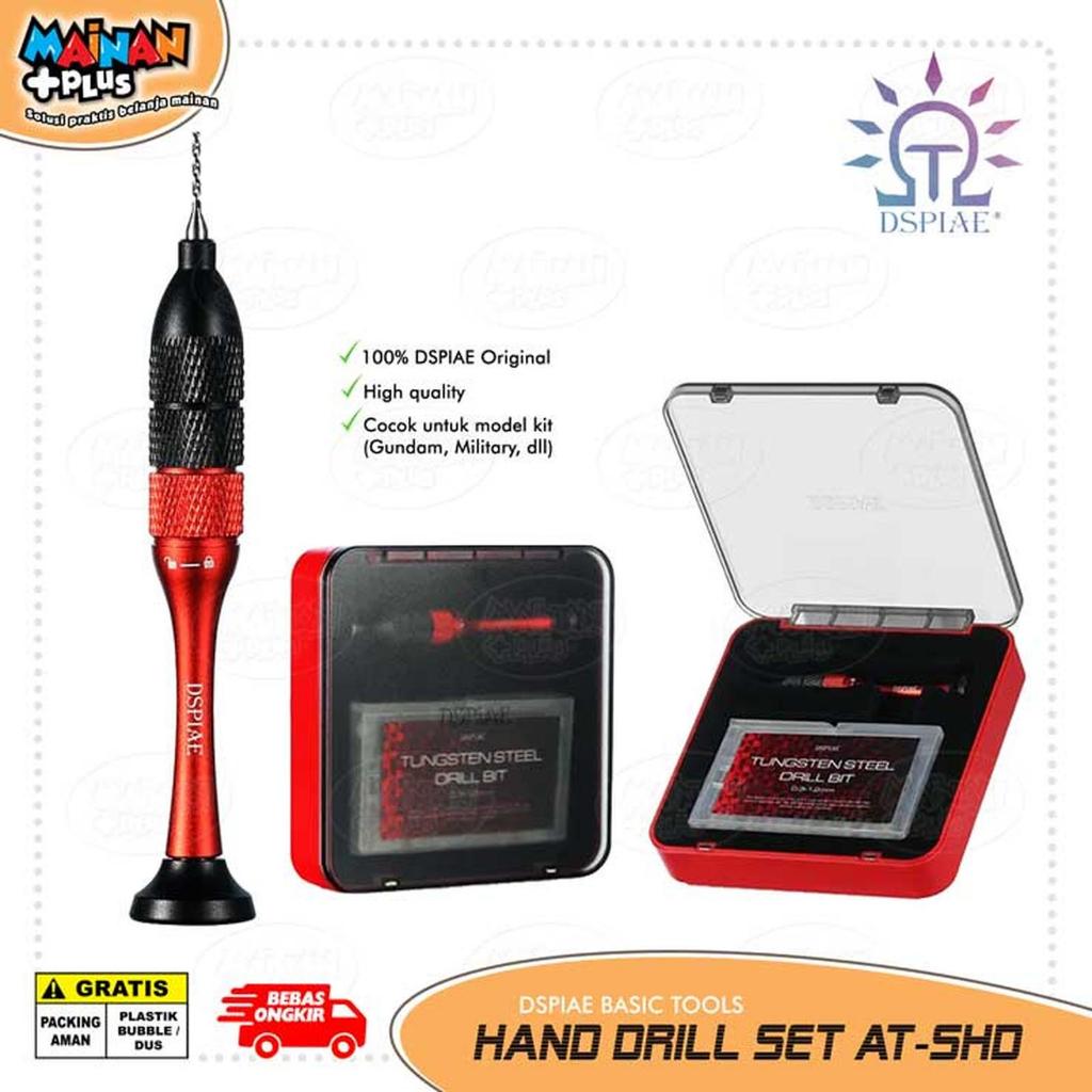 DSPIAE AT-SHD Aluminium Alloy Hand Drill Set Gundam Model Kit Tool
