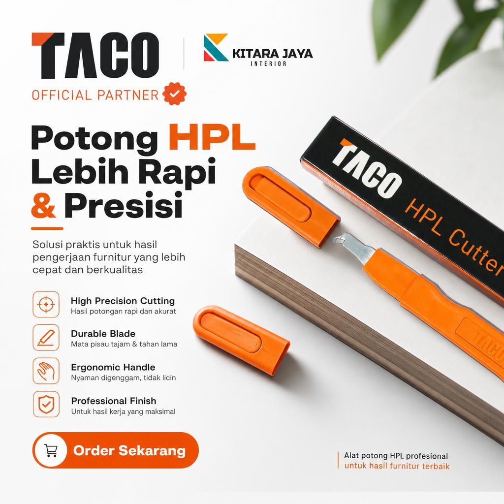 Taco HPL Cutter Pisau Pemotong HPL