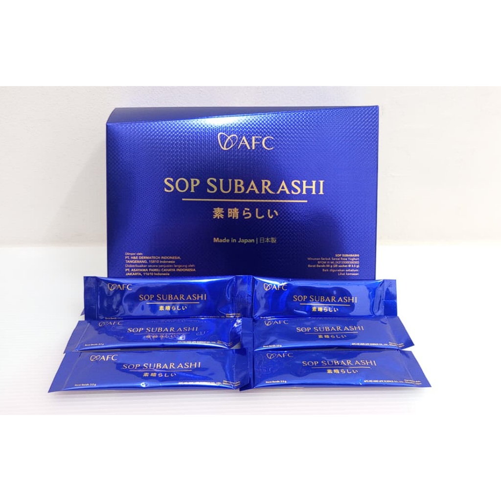 AFC Japan SOP SUBARASHI GOLD Suplemen Peptida Salmon Kesehatan