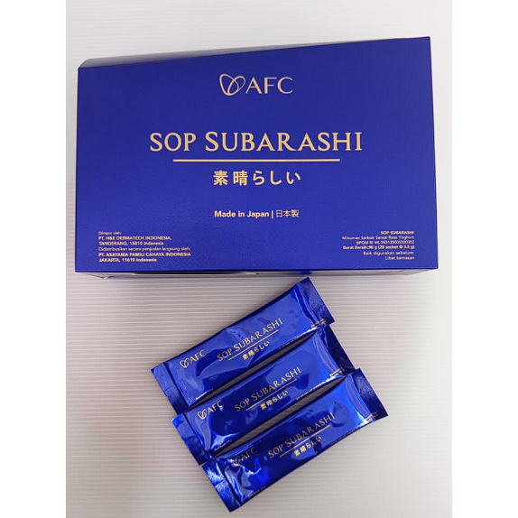 ECER SOP Subarashi 5 saset 100% ORI