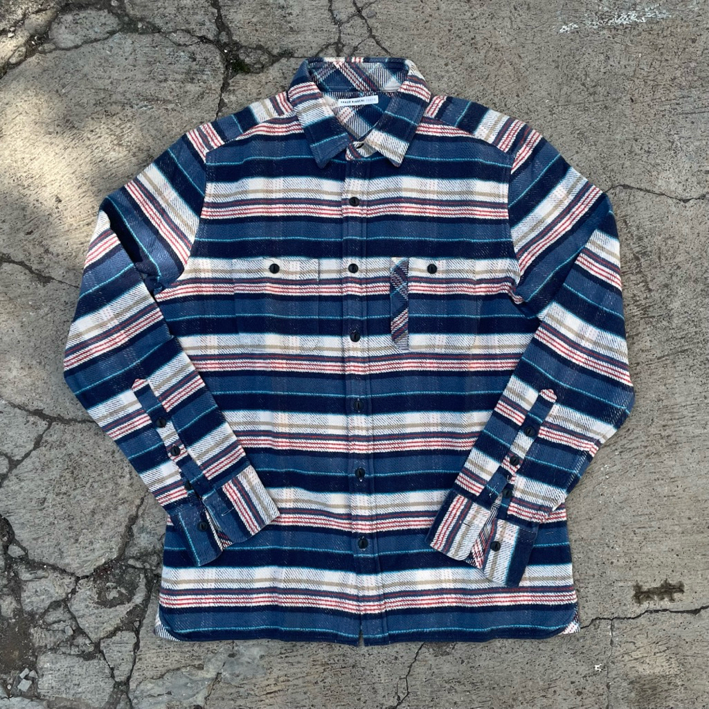 TAKEO KIKUCHI Flannel Striped