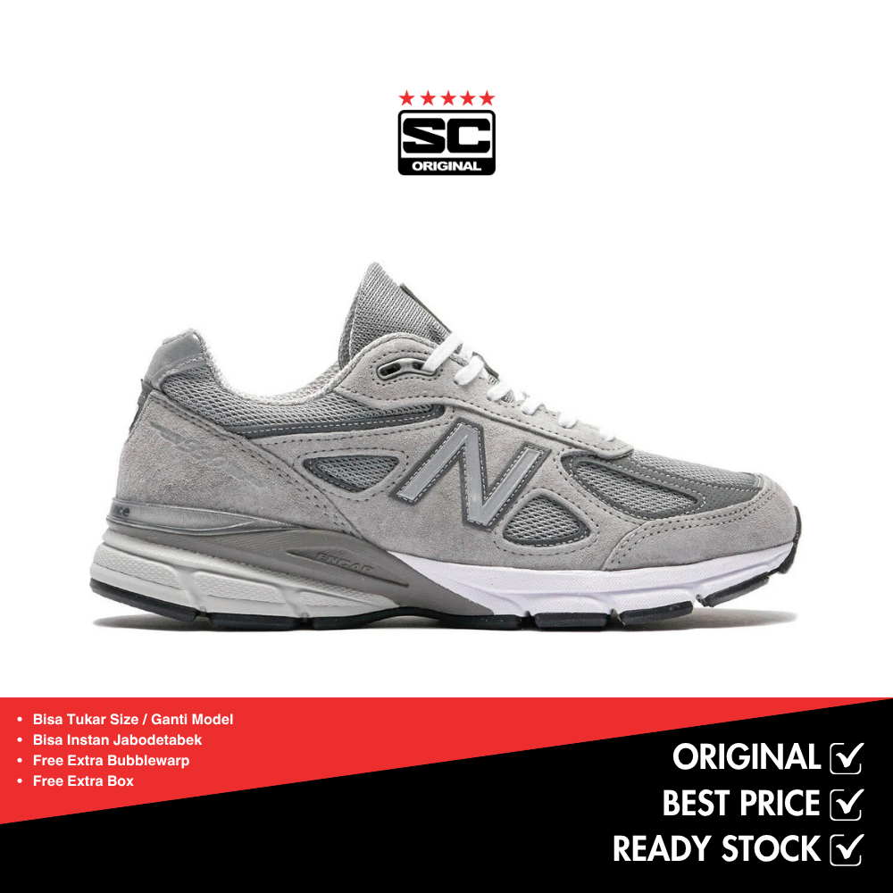 New Balance 990 v4 Made In USA Grey White - 100% Original
